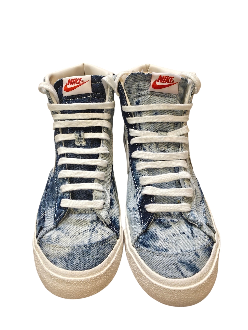 Nike Blazer Mid 77 Denim Tie Dye High Top Sneakers Women’s 9 - Picture 9 of 9